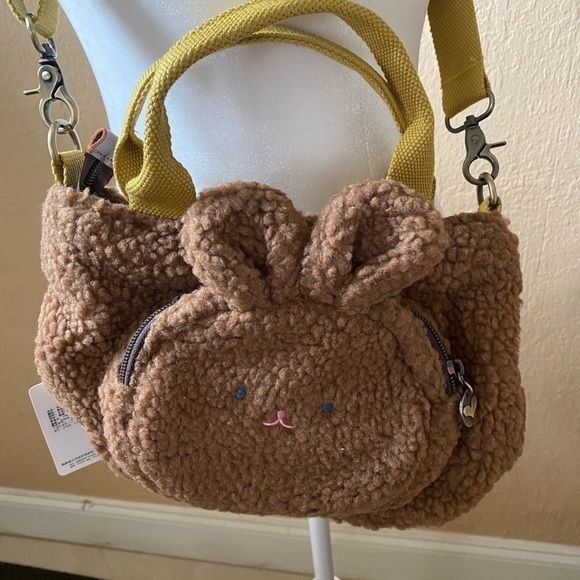 KIDS BUNNY CROSSBODY BAG - Picture 1 of 6